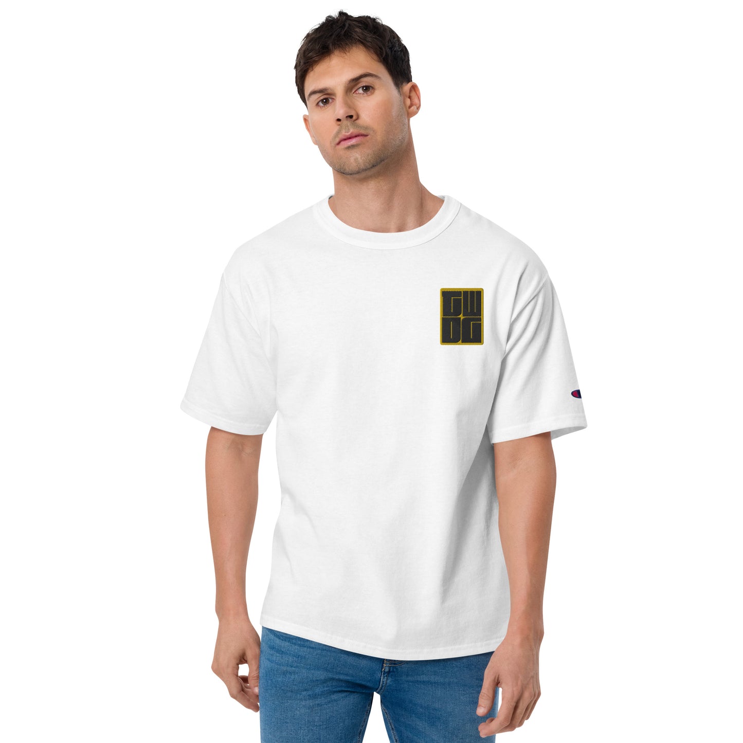 TWDG Embroidered Men's Champion T-Shirt