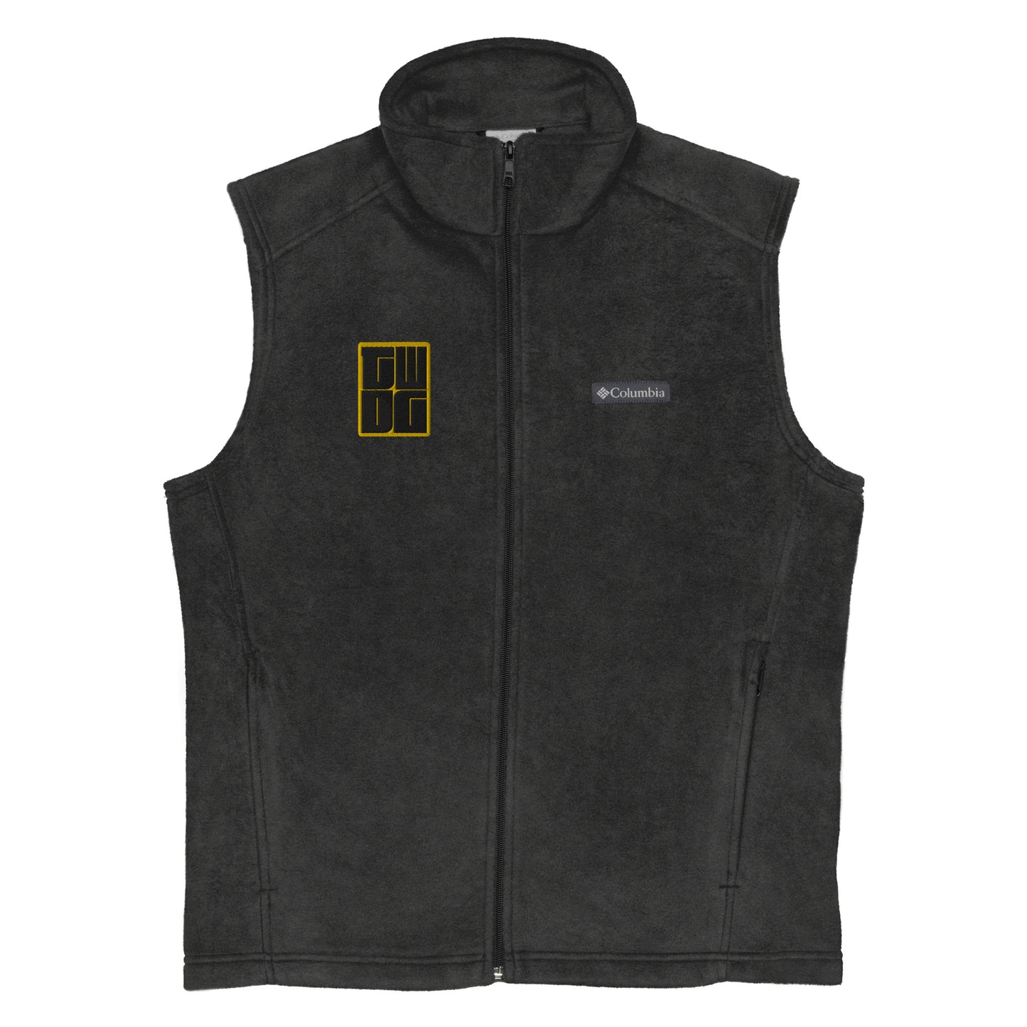 TWDG Embroidered Men’s Columbia fleece vest