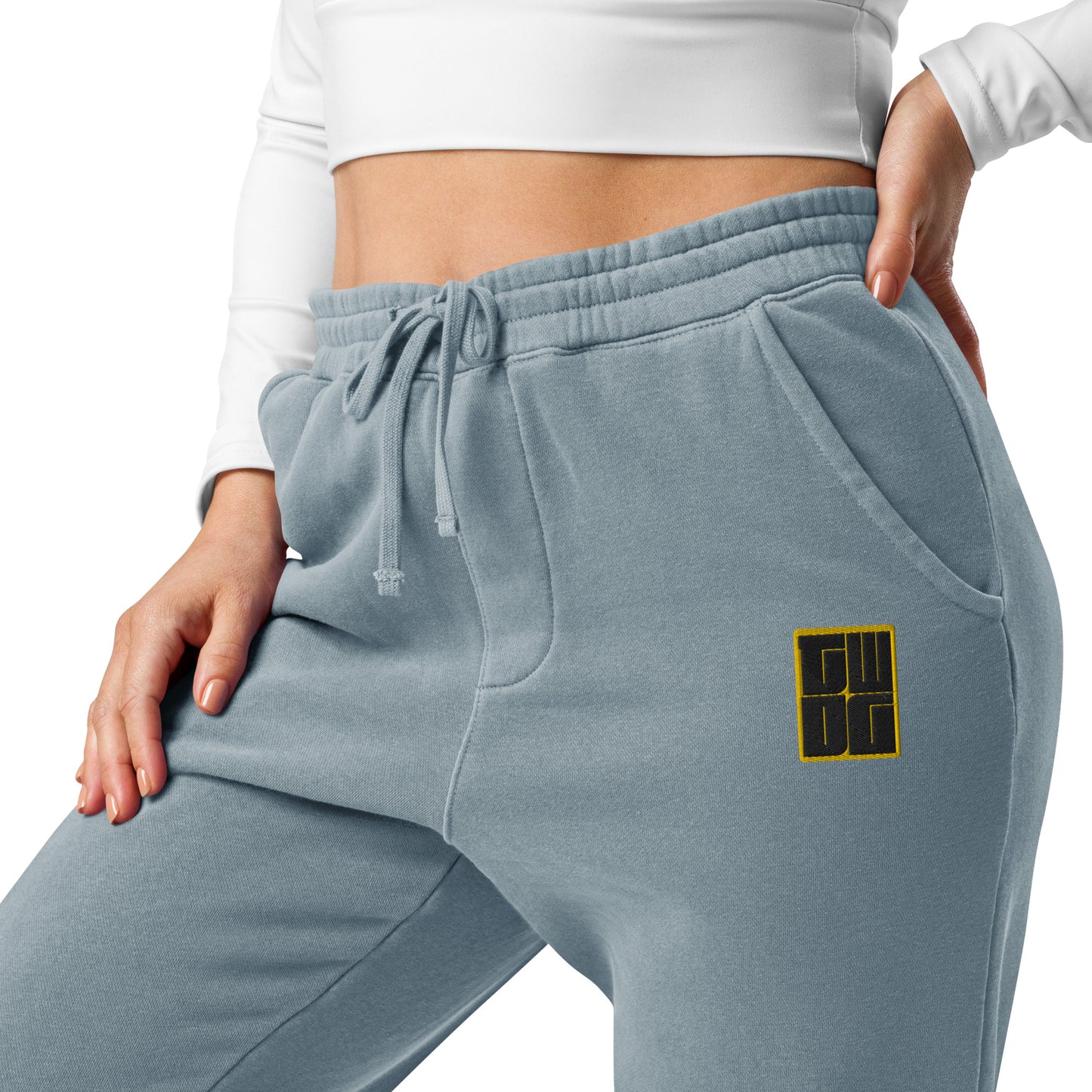 TWDG Unisex pigment-dyed sweatpants