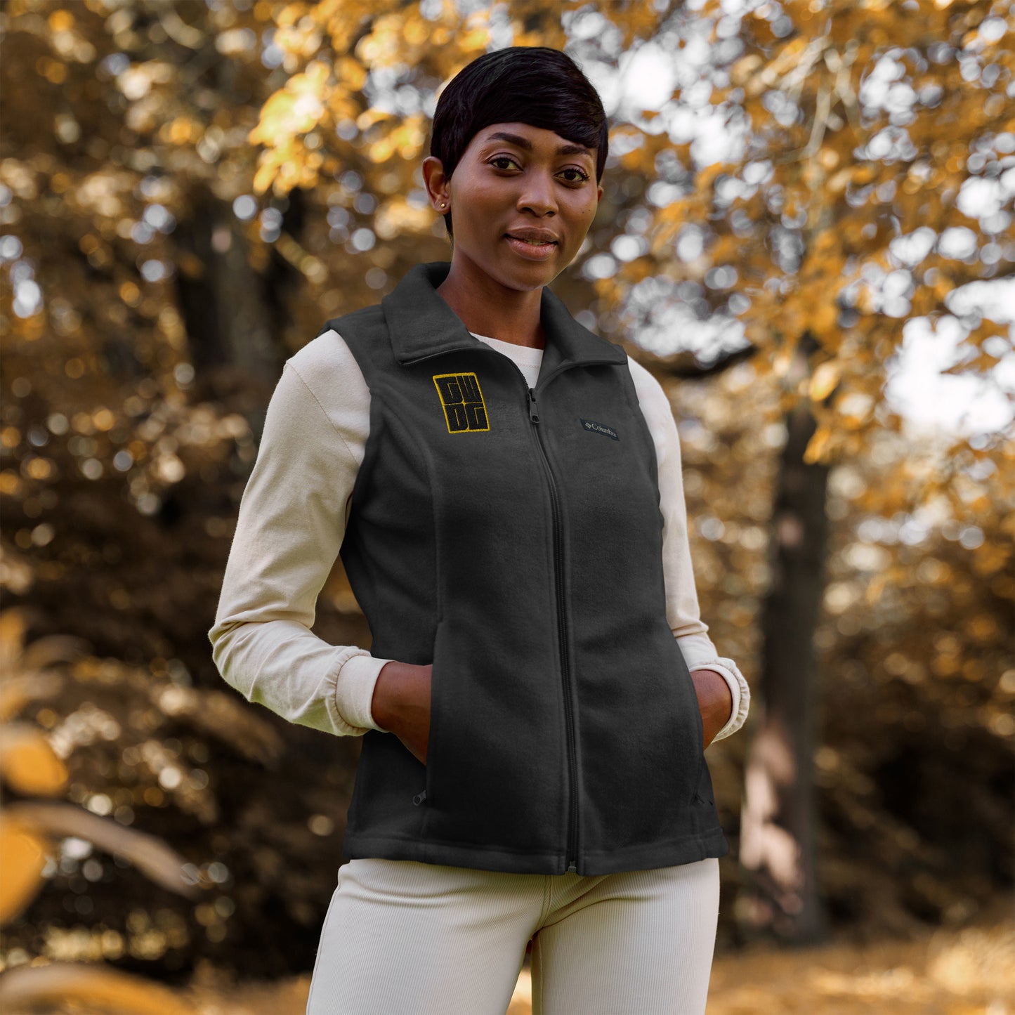 TWDG Women’s Columbia fleece vest