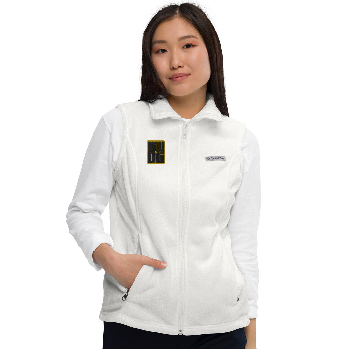 TWDG Women’s Columbia fleece vest