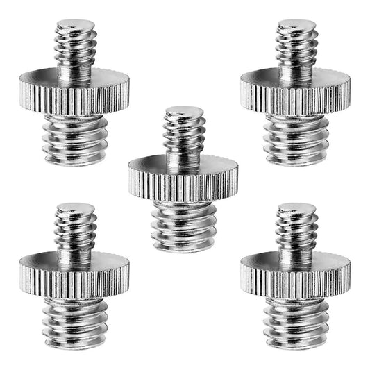 5Core 1/4 Male to 3/8 Inch Male Threaded Camera Tripod Screw Adapter Mount